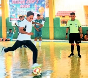 Ikbar ; Melalui Turnamen Futsal Atrium Cup I, Dispora Jangan Hanya Gugurkan Kewajiban