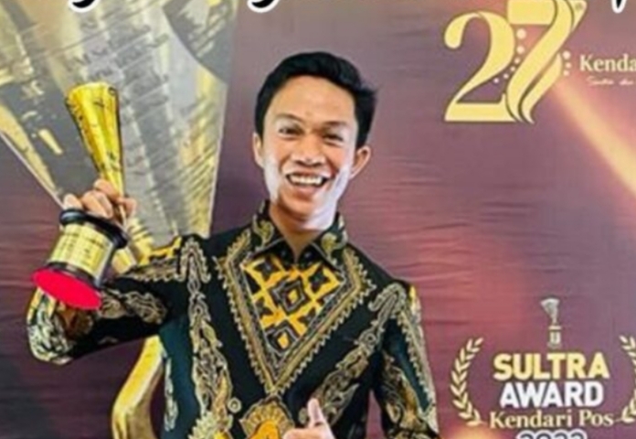 Ketua DPRD Konut Mendapat Anugerah, Sultra Award 2022 Kategori Legislator Inovatif