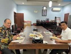 Silaturahim, Kepala Staf Presiden RI, Makan Bareng Dengan Ruksamin