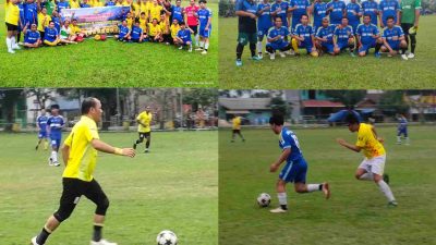 Rayakan HPN 2023, Ketua Eksco PSSI Sultra, Antar Kemenangan Bhyangkara FC melawan Pers Konut FC