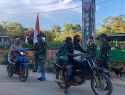 Karya Bakti TNI Wujud Nyata Pengabdian Prajurit Satgas Pamtas Yonif 725/Woroagi Untuk Rakyat di Perbatasan