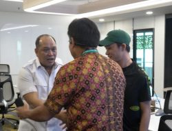 Temui Direktur PT Antam, Ruksamin Minta Nico Kanter Berdayakan Pengusaha Lokal