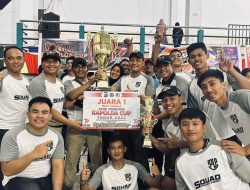 Polres Konut Juara 1 di Final Volly Ball Kapolda Sultra Cup 2023