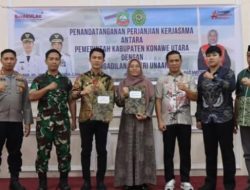 Bersama Bupati Konut Dan Ketua PN Unaaha Teken Kerjasama Layanan Hukum untuk Masyarakat