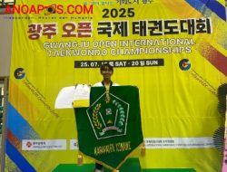 Dilaga Open International Taekwondo Championships 2025, Rahmat Lagaligo Meraih Medali Emas Untuk Indonesia