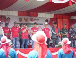 Ikbar – Abuhaera Buka Porseni HUT ke-80 RI di Kec. Andowia, Mari Perkuat Persatuan dan Cinta Tanah Air