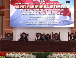 Dengarkan Pidato Presiden Prabowo, Bupati Ikbar Menyerukan Persatuan Untuk Indonesia Maju 