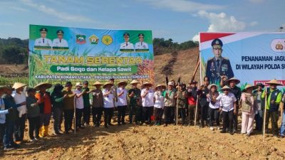 Pemprov Sultra Mendukung Program Serentak Padi Gogo dan Kelapa Sawit di Konawe Utara 