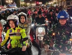 220 Personel Gabungan Amankan Malam Minggu, Wali Kota Kendari Turun Langsung Pimpin Patroli 
