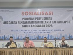 Sekda Konut Dukung Sosialisasi Pedoman Penyusunan APBD 2026 