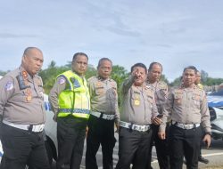 Ditlantas Polda Sultra Lakukan Survei Lokasi Pembangunan Indonesia Safety Driving Centre