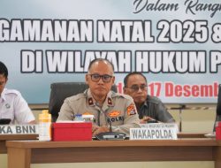 Wadir Lantas Polda Sultra Hadiri Rakor Lintas Sektoral, Matangkan Pengamanan Natal 2025 dan Tahun Baru 2026
