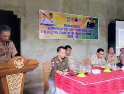 Pemda Konut Gelar Sosialisasi Hasil Pembentukan Destana di Desa Laimeo 