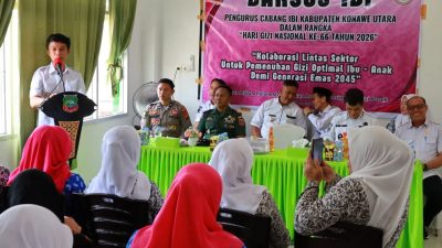 Bupati Konut Buka Bakti Sosial IBI di Puskesmas Asera