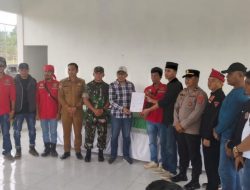 Sampaikan 6 Tuntutan Terhadap PT SSB, Polres Konut Amankan Aksi Unjuk Rasa Aliansi Pemuda Laskep Yang Berakhir Kondusif