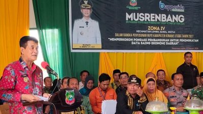 Melalui Musrenbang, Kades Diminta Usulan Program Prioritas 