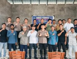 Melalui Jumat Curhat, Polsek Sawa Serap Aspirasi Warga Tiga Desa Terkait Kamtibmas