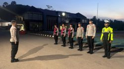 Patroli Subuh Selama Ramadan, Polres Konut Antisipasi Balapan Liar di Bundaran CBD Wanggudu