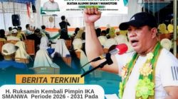 H. Ruksamin Tetap Pimpin IKA SMANWA Periode 2026 – 2031 Melalui Mubes IV di Pantai Wale Kab. Konut