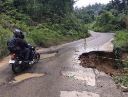 Jalur Lintas Lasolo – Meluhu Rusak, Masyarakat Diharap Waspada