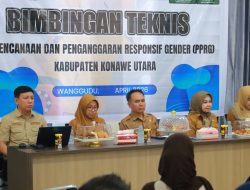Asisten III Setda Konut Buka Bimtek PPRG Tahun 2026