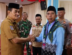 Bantu Rp 2 Juta Perorang, Bupati Konut Melalui Wabup Abuhaera Resmi Lepas Calon Jemaah Haji 1447 H/2026 M