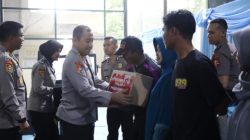 SESPIMMA POLRI ANGKATAN 75 POKJAR V MENGGELAR BAKSOS DI POLRES SUMEDANG