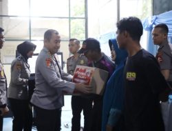 SESPIMMA POLRI ANGKATAN 75 POKJAR V MENGGELAR BAKSOS DI POLRES SUMEDANG