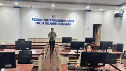 Ditlantas Polda Sultra Sampaikan Update Arus Lalu Lintas Secara Langsung Melalui RRI Kendari, Situasi Kota Kendari Terpantau Aman dan Lancar