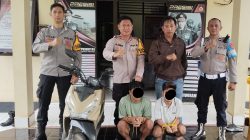 ‎Sempat Buron, Dua Pelaku Pencurian Motor IRT di Konut Akhirnya Ditangkap Personel Polsek Wiwirano