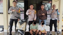 ‎Sempat Buron, Dua Pelaku Pencurian Motor IRT di Konut Akhirnya Ditangkap Personel Polsek Wiwirano