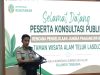 Bupati Konut Membuka Secara Resmi Konsultasi Publik Penyusunan RPJP TWA Teluk Lasolo