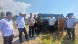 Dukung Program Pusat, Sekda Konut Tinjau Lokasi Rencana Program Kampung Nelayan Merah Putih di Kec.Sawa