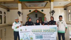 KUA Kec.Motui Gelar GEBER MASJID Serentak di Empat Masjid